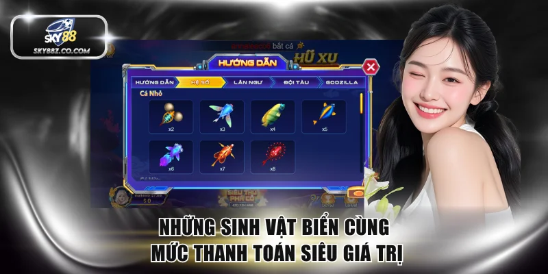 Những sinh vật biển cùng mức thanh toán siêu giá trị